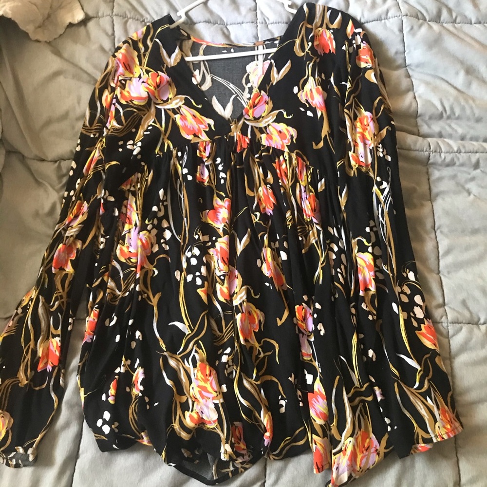 Free people long sleeve tunic